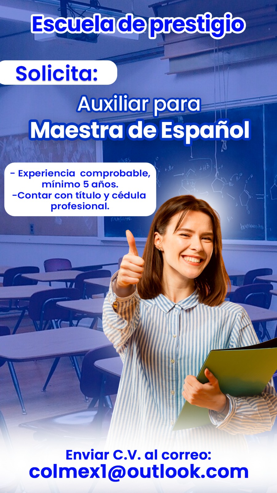 Educadora nivel preescolar